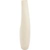 image:imageDeco 79 Paper Mache Decorative Vase Abstract Rounded Centerpiece Vase with Double Openings Flower Vase for Home Decoration 9 x 3 x 12 BeigeBeige