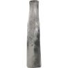 image:imageDeco 79 Paper Mache Decorative Vase Abstract Rounded Centerpiece Vase with Double Openings Flower Vase for Home Decoration 9 x 3 x 12 BeigeGray