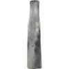 image:imageDeco 79 Paper Mache Decorative Vase Abstract Rounded Centerpiece Vase with Double Openings Flower Vase for Home Decoration 9 x 3 x 12 BeigeGray