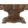 image:imageDeco 79 Polystone Decorative Decorative Bowl Ornate Decorative Container with Handles Decorative Keepsake Box 19 x 10 x 12 Gold