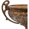 image:imageDeco 79 Polystone Decorative Decorative Bowl Ornate Decorative Container with Handles Decorative Keepsake Box 19 x 10 x 12 Gold