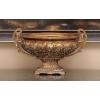 image:imageDeco 79 Polystone Decorative Decorative Bowl Ornate Decorative Container with Handles Decorative Keepsake Box 19 x 10 x 12 Gold