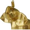 image:imageDeco 79 Porcelain Ceramic Elephant Decorative Sculpture Home Decor Statues Set of 3 Accent Figurines 12 11 8H Gold