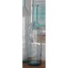 image:imageDeco 79 Recycled Glass Handmade Decorative Vase Frosted Spanish Bottle Centerpiece Vase Flower Vase for Home Decoration 7 x 7 x 29 ClearClear