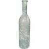 image:imageDeco 79 Recycled Glass Handmade Decorative Vase Frosted Spanish Bottle Centerpiece Vase Flower Vase for Home Decoration 7 x 7 x 29 ClearClear