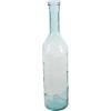 image:imageDeco 79 Recycled Glass Handmade Decorative Vase Frosted Spanish Bottle Centerpiece Vase Flower Vase for Home Decoration 7 x 7 x 29 ClearClear
