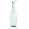 image:imageDeco 79 Recycled Glass Handmade Decorative Vase Frosted Spanish Bottle Centerpiece Vase Flower Vase for Home Decoration 7 x 7 x 29 ClearClear