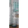 image:imageDeco 79 Recycled Glass Handmade Decorative Vase Frosted Spanish Bottle Centerpiece Vase Flower Vase for Home Decoration 7 x 7 x 29 ClearClear