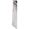 image:imageDeco 79 Stainless Steel Metal Decorative Vase Hammered Centerpiece Vase Flower Vase for Home Decoration 4 x 4 x 15 SilverSilver