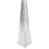image:imageDeco 79 Stainless Steel Metal Decorative Vase Hammered Centerpiece Vase Flower Vase for Home Decoration 4 x 4 x 15 SilverSilver