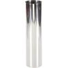 image:imageDeco 79 Stainless Steel Metal Decorative Vase Hammered Centerpiece Vase Flower Vase for Home Decoration 4 x 4 x 15 SilverSilver