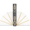 image:imageCosmoLiving by Cosmopolitan Marble Geometric Bookends with Gold Inlay Set of 2 4W 6H WhiteWhiteGold