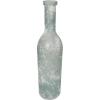 image:imageDeco 79 Recycled Glass Handmade Decorative Vase Frosted Spanish Bottle Centerpiece Vase Flower Vase for Home Decoration 7 x 7 x 29 ClearClear