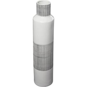 image:imageDeco 79 Ceramic Handmade Decorative Vase Centerpiece Vase Flower Vase for Home Decoration 7 x 7 x 31 WhiteWhite