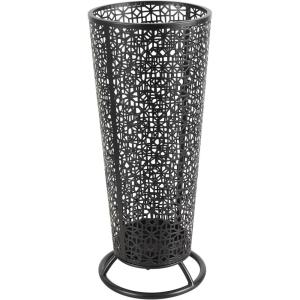image:imageDeco 79 Metal Umbrella Stand 2 Section with Umbrella Shaped Handle 13 x 8 x 27 BlackBlack