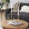 image:imageCosmoLiving by Cosmopolitan Metal Candelabra 10 x 6 x 11 Gold