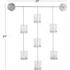 image:imageCosmoLiving by Cosmopolitan Metal Solid Wall Sconce 23 x 6 x 27 Silver