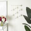 image:imageCosmoLiving by Cosmopolitan Metal Solid Wall Sconce 23 x 6 x 27 Silver