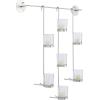 image:imageCosmoLiving by Cosmopolitan Metal Solid Wall Sconce 23 x 6 x 27 Silver