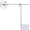 image:imageCosmoLiving by Cosmopolitan Metal Solid Wall Sconce 23 x 6 x 27 Silver