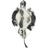 image:imageDeco 79 Stainless Steel Metal Leaf Slim Wall Sconce with Hammered Design 12 x 6 x 24 Silver