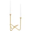 image:imageCosmoLiving by Cosmopolitan Metal Candelabra 10 x 6 x 11 Gold