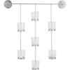 image:imageCosmoLiving by Cosmopolitan Metal Solid Wall Sconce 23 x 6 x 27 Silver