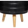 image:imageDeco 79 Magnesium Oxide Round Planter Set of 3 18 16 14H GrayBlack
