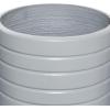 image:imageDeco 79 Magnesium Oxide Round Planter Set of 3 18 16 14H GrayWhite