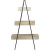 image:imageDeco 79 Wood Indoor Outdoor 3 Tier Plantstand 32 x 13 x 56 Brown