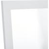 image:imageDeco 79 Wooden Rectangular Minimalistic Wall Mirror 24 x 1 x 36 WhiteWhite