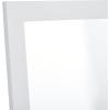 image:imageDeco 79 Wooden Rectangular Minimalistic Wall Mirror 24 x 1 x 36 WhiteWhite