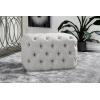 image:imageDeco 79 Linen Fabric Room Ottoman Tufted Bench Ottoman Bench 28 x 19 x 19 Beige