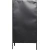 image:imageDeco 79 Metal 10 Bottle Standing Wine Rack with Wine Glass Holders and Wood Accents 21 x 15 x 40 Black21 x 15 x 40