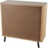 image:imageDeco 79 Wood Room Cabinet 9 Drawer Storage Cabinet Accent Cabinet 38 x 17 x 36 Brown