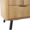 image:imageDeco 79 Wood Room Cabinet 9 Drawer Storage Cabinet Accent Cabinet 38 x 17 x 36 Brown