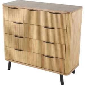 image:imageDeco 79 Wood Room Cabinet 9 Drawer Storage Cabinet Accent Cabinet 38 x 17 x 36 Brown