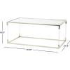 image:imageDeco 79 Coffee Table CONVENIENTLY Sized Clear