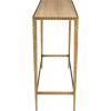 image:imageDeco 79 Marble Console Table with Metal Legs 37 x 12 x 28 Gold37 x 12 x 28