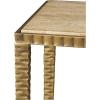 image:imageDeco 79 Marble Console Table with Metal Legs 37 x 12 x 28 Gold37 x 12 x 28