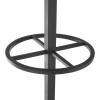 image:imageDeco 79 Metal Coat Rack 15 x 15 x 72 WhiteBlack