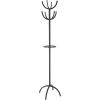 image:imageDeco 79 Metal Coat Rack 15 x 15 x 72 WhiteBlack