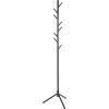 image:imageDeco 79 Metal Coat Rack 15 x 15 x 72 WhiteBlack