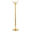 image:imageDeco 79 Metal Coat Rack 15 x 15 x 72 WhiteGold