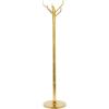 image:imageDeco 79 Metal Coat Rack 15 x 15 x 72 WhiteGold