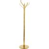 image:imageDeco 79 Metal Coat Rack 15 x 15 x 72 WhiteGold
