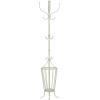 image:imageDeco 79 Metal Coat Rack 15 x 15 x 72 WhiteWhite