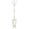 image:imageDeco 79 Metal Coat Rack 15 x 15 x 72 WhiteWhite