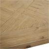 image:imageDeco 79 Teak Wood Dining Table Modern Live Edge with Black Metal Legs 84 x 40 x 30 BrownBrown