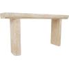 image:imageDeco 79 Wood Console Table 63 x 16 x 32 Cream
